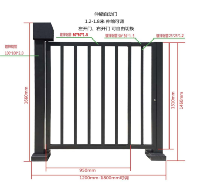 徐州电动人行门KY-01GH